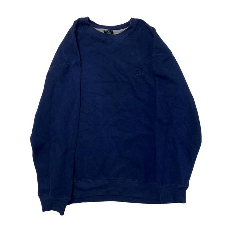 Lacoste Navy Blue Long Sleeved Pullover Sweatshirt For Mens Size XS image 1