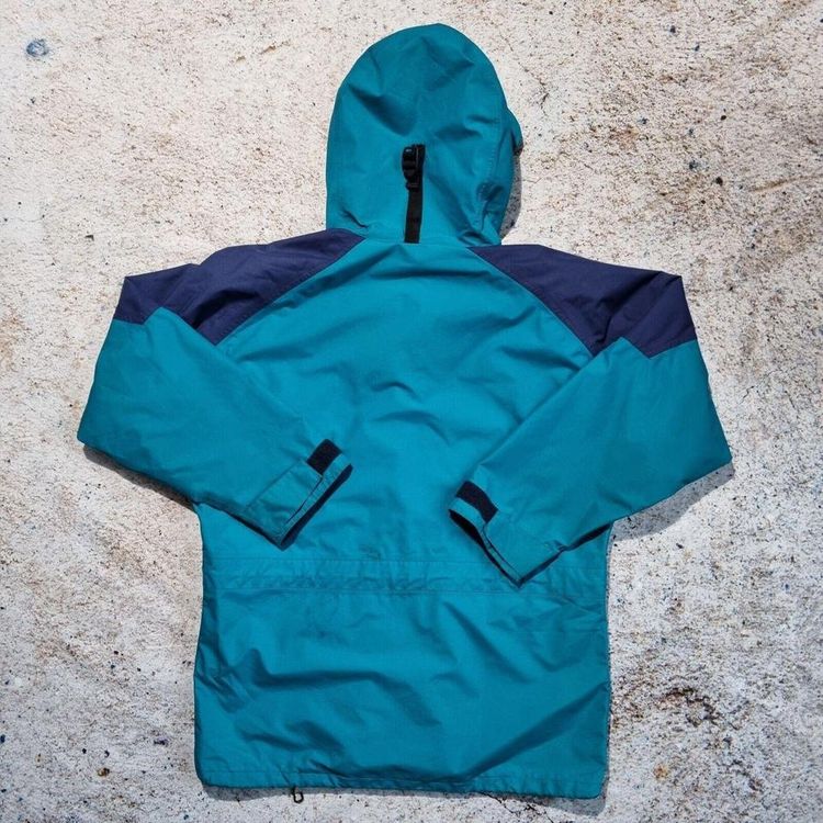 Berghaus Gore-Tex Hooded Waterproof Jacket Women Green Size 12 image 7