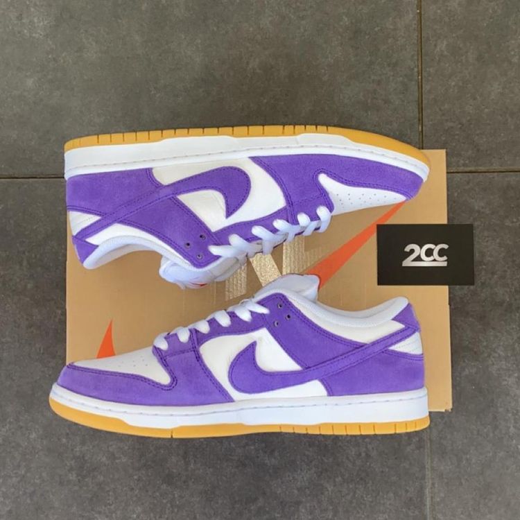- Nike SB Dunk Low Pro ISO Orange Label Court Purple image 2