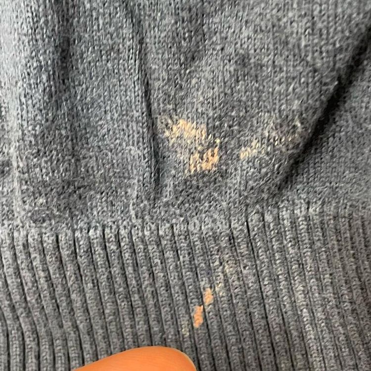 Lacoste Blue Long Sleeved Half Button Fleece Jumper For Mens Size L image 3