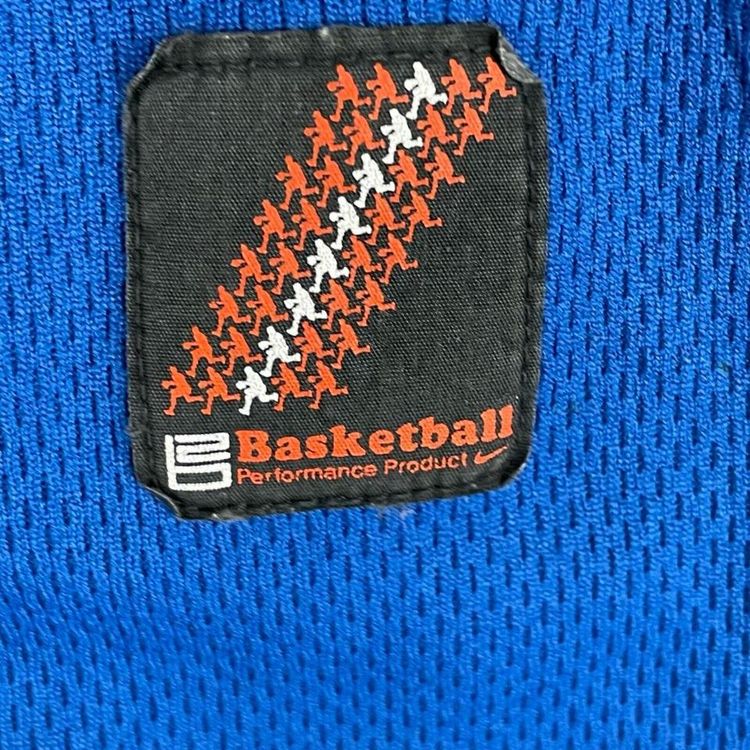 Nike Freestylers Printed Blue Sleeveless Basketball Vest Size Mens S 4
