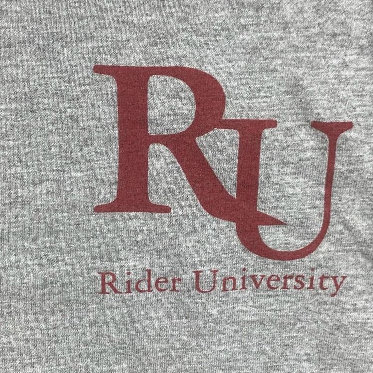 Champion Grey Short Sleeved Rider University Printed T-Shirt Mens Size XXL 2