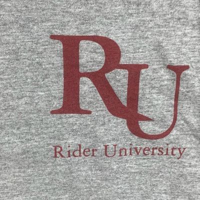 Champion Grey Short Sleeved Rider University Printed T-Shirt Mens Size XXL 2
