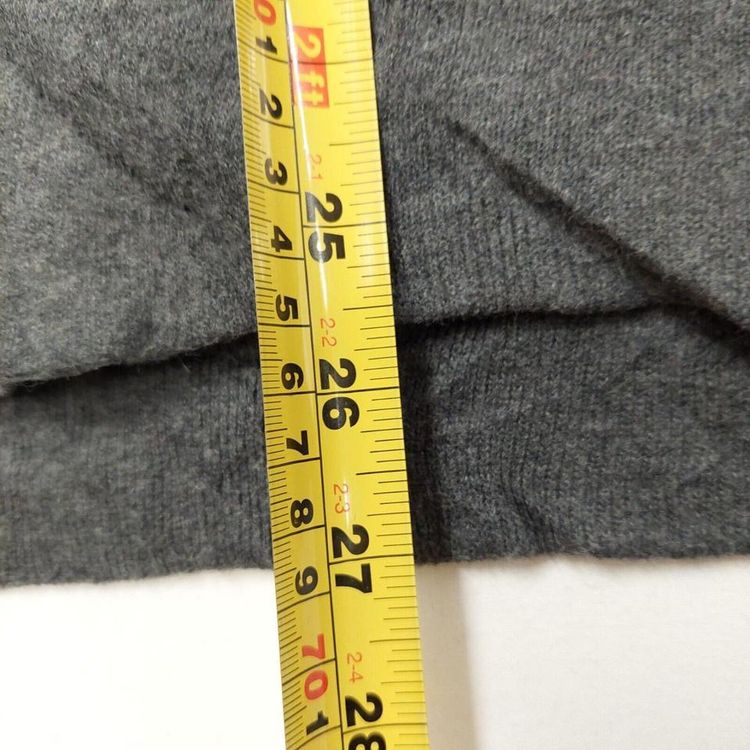 Polo Ralph Lauren Grey Long Sleeved Half Button Cowl Neck Jumper For Mens S image 4