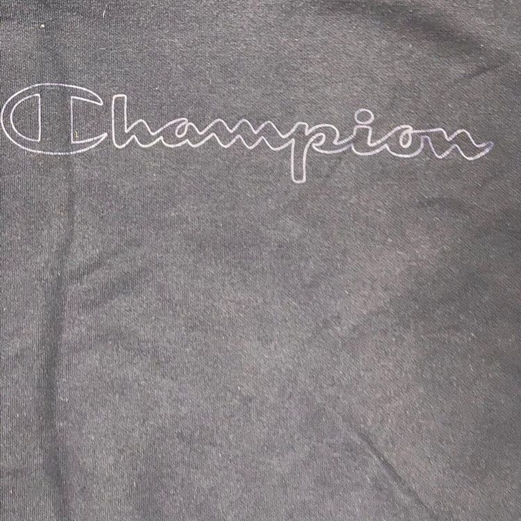 Champion Blue Long Sleeved Pullover Sweatshirt For Mens Size L 2