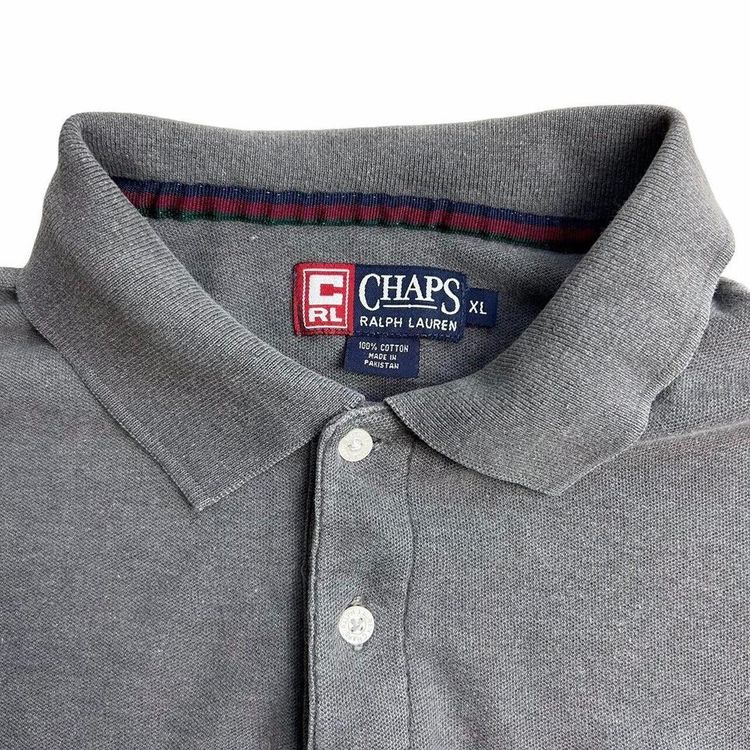 CHAPS Grey T-Shirt Size Mens XL image 3