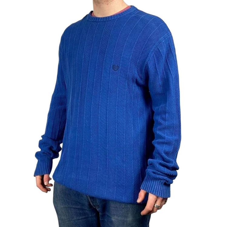 Chaps Ralph Lauren Blue Long Sleeved Pullover Sweatshirt Size Mens L image 1