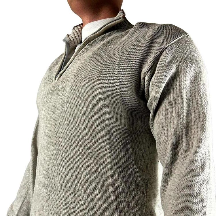 Chaps Grey Full Sleeve Jumper Size Mens L
