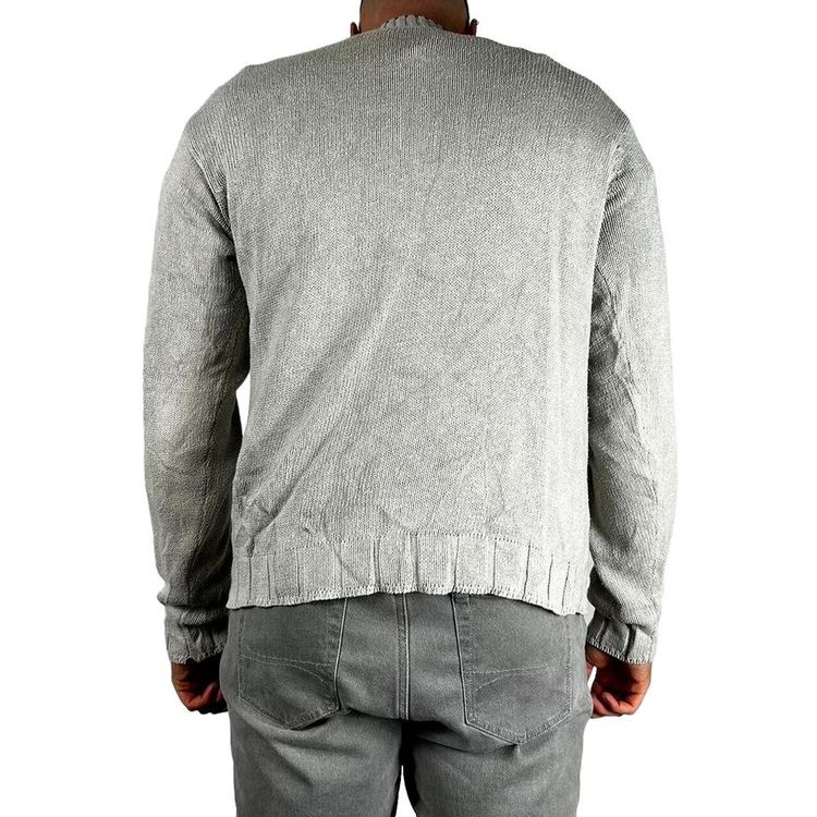 Chaps Grey Full Sleeve Jumper Size Mens L 2