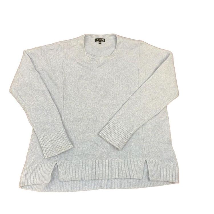 Indivi Ivory Long Sleeved Jumper Size Mens 40