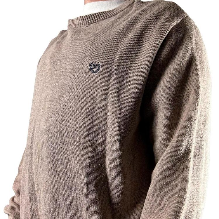 Chaps Beige Full Sleeved Knitted Jumper Size Mens XXL image 1