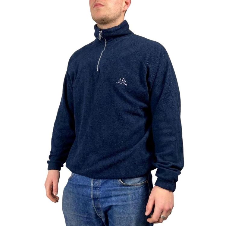 KAPPA Blue Full Sleeve Pullover Sweatshirt Size Mens L image 1