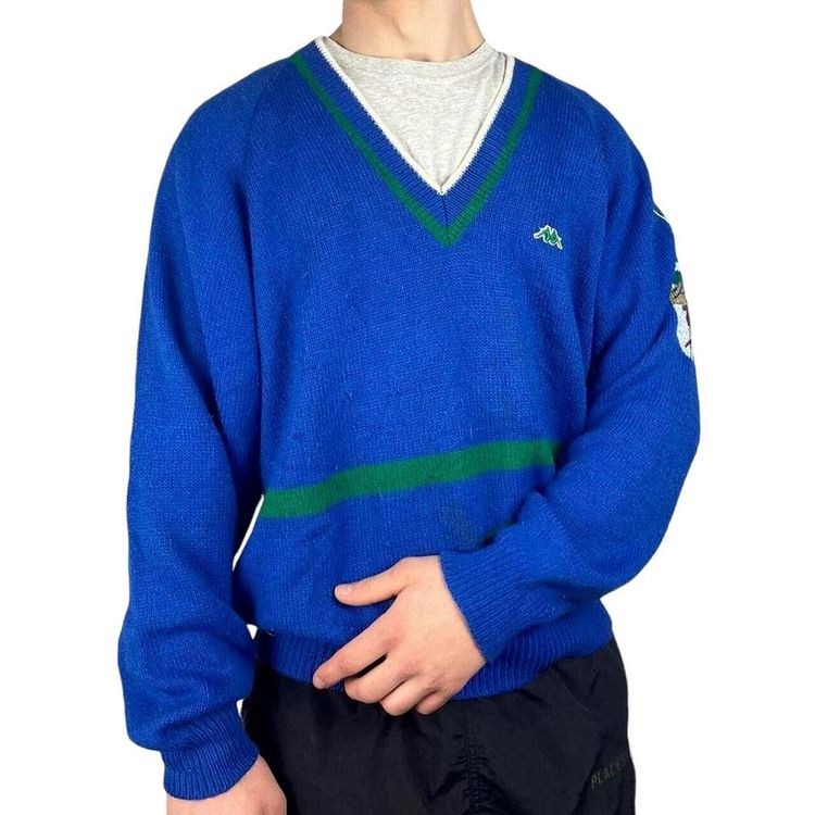 Kappa Blue Long Sleeved Sweatshirt Size Mens XL 2