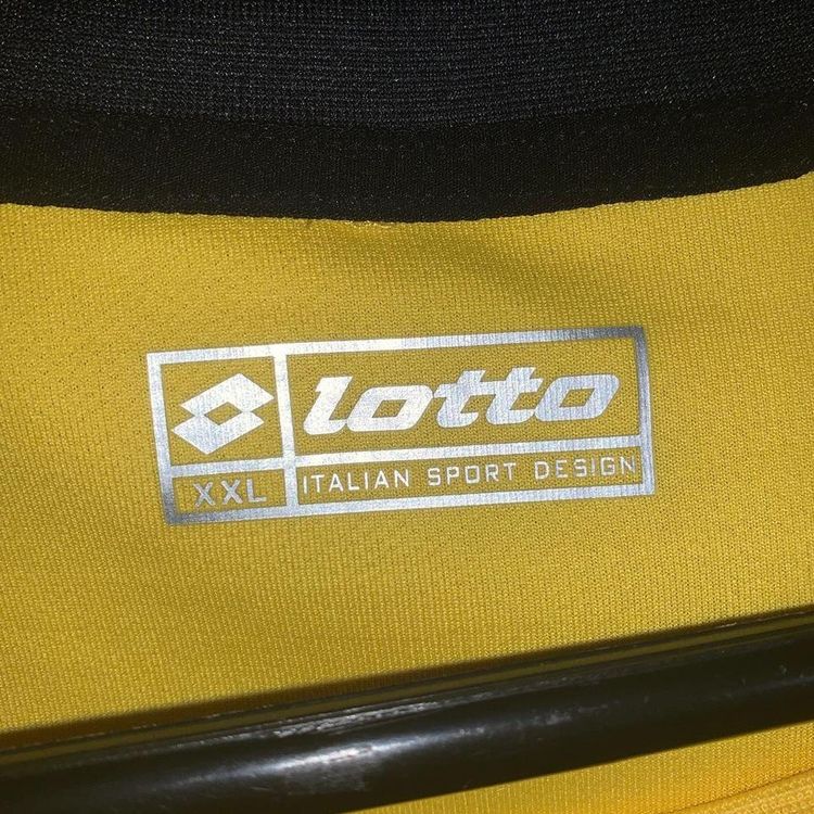 Mens Fiorentina 2011/12 Lotto Goalkeeper Football Shirt Yellow/Black 2XL 3