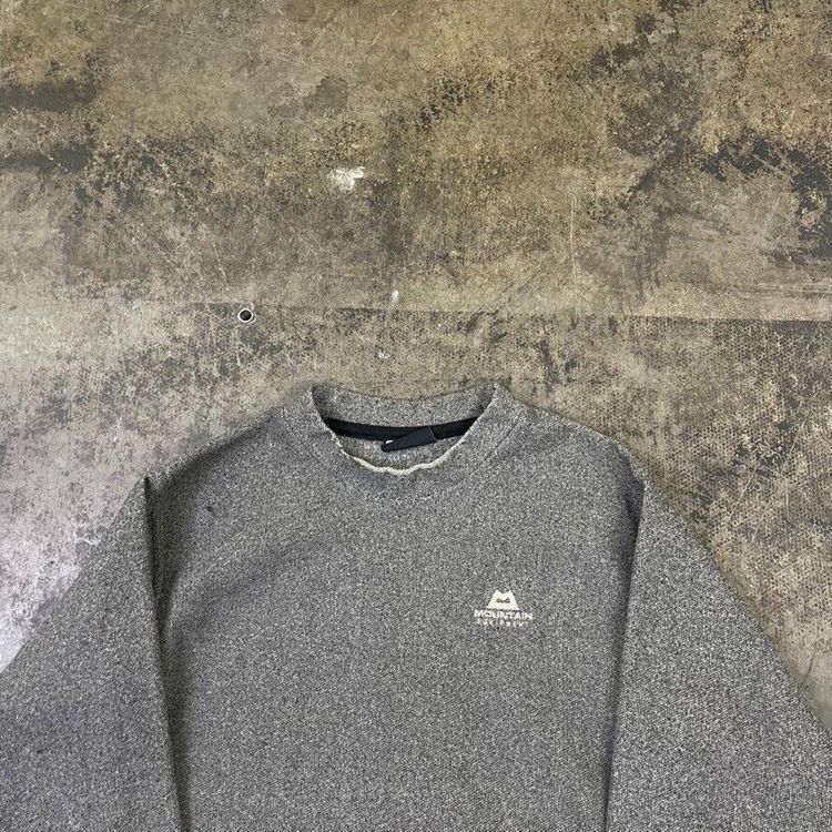 Mountain Equipment Jumper Crew Neck Sweater, Grey, Mens Small image 2