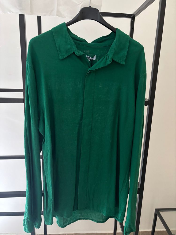 Green Long Sleeve Shirt