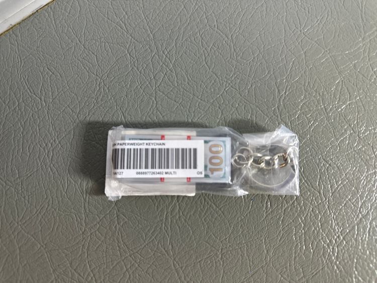 Supreme Money Key chain Brand New 