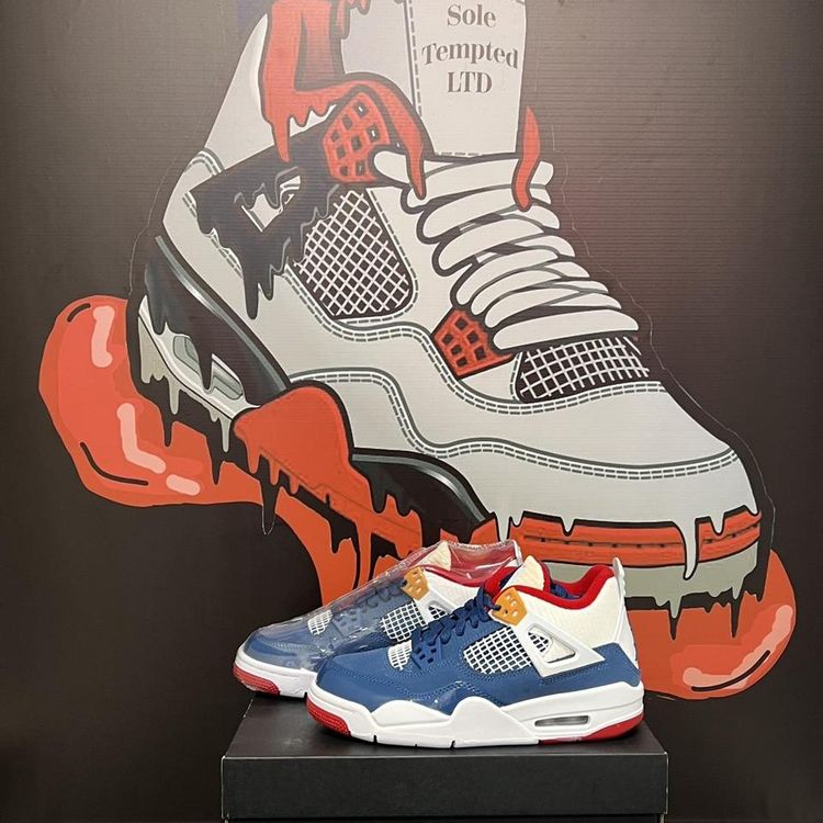 Jordan Air Jordan 4 (GS) (Messy Rooms) Size UK 3.5. Size UK 3 also available please message. Brand New in b product image