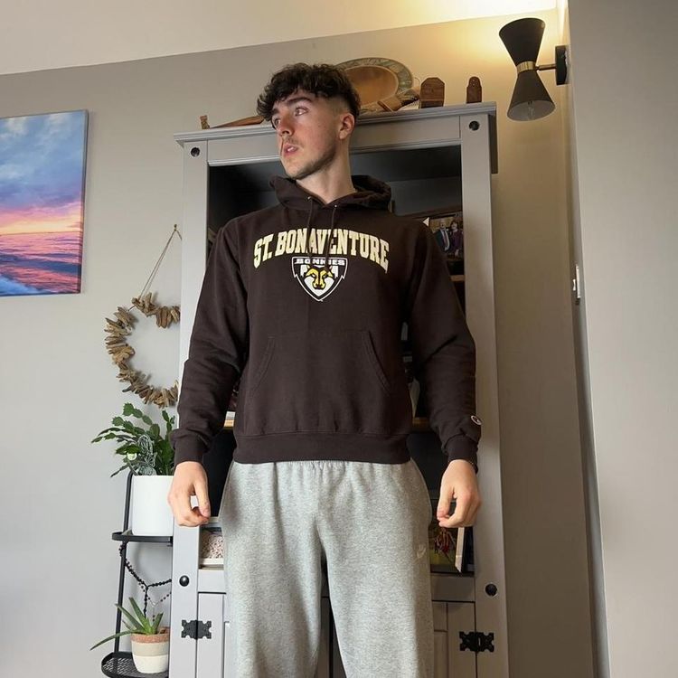 Vintage Champion x St Bonaventure Bonnies Graphic Hoodie image 4