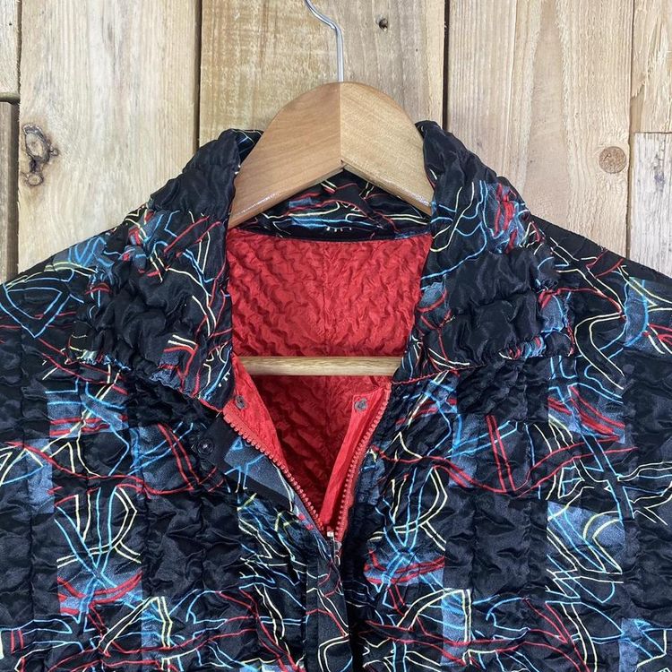 Ubu Designer quilted reversible zip coat image 2