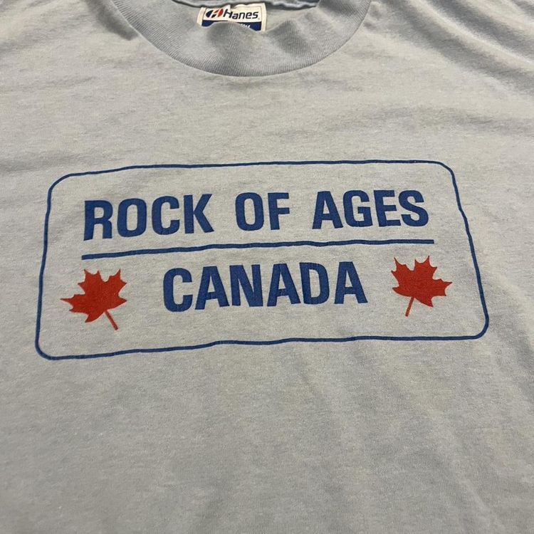 Vintage 80s Hanes single stitch t shirt image 2
