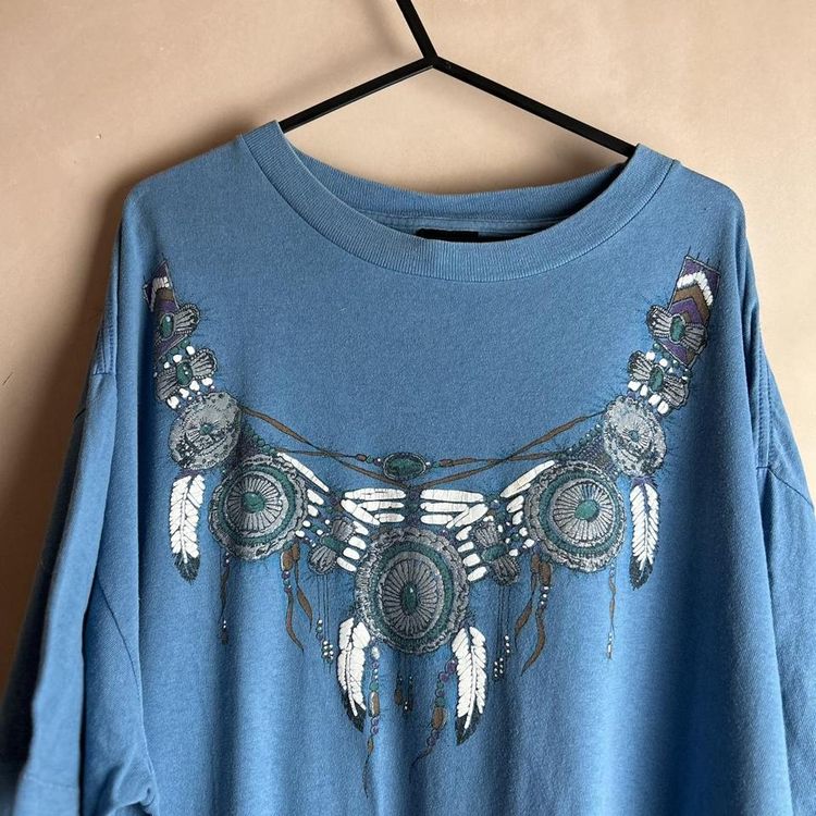 Vintage USA distressed single stitch graphic t shirt image 2