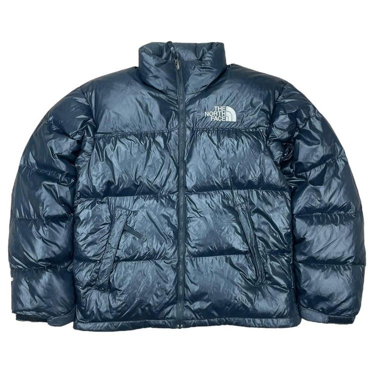 The North Face 700 Nuptse Black With Hood image 1
