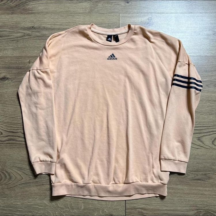 Light Orange Adidas Sweatshirt Casual