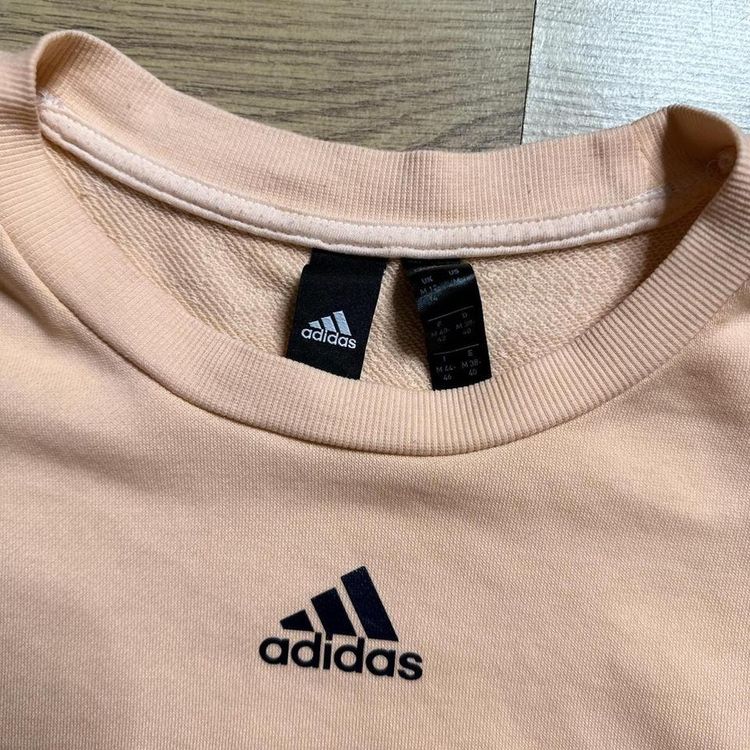 Light Orange Adidas Sweatshirt Casual 2
