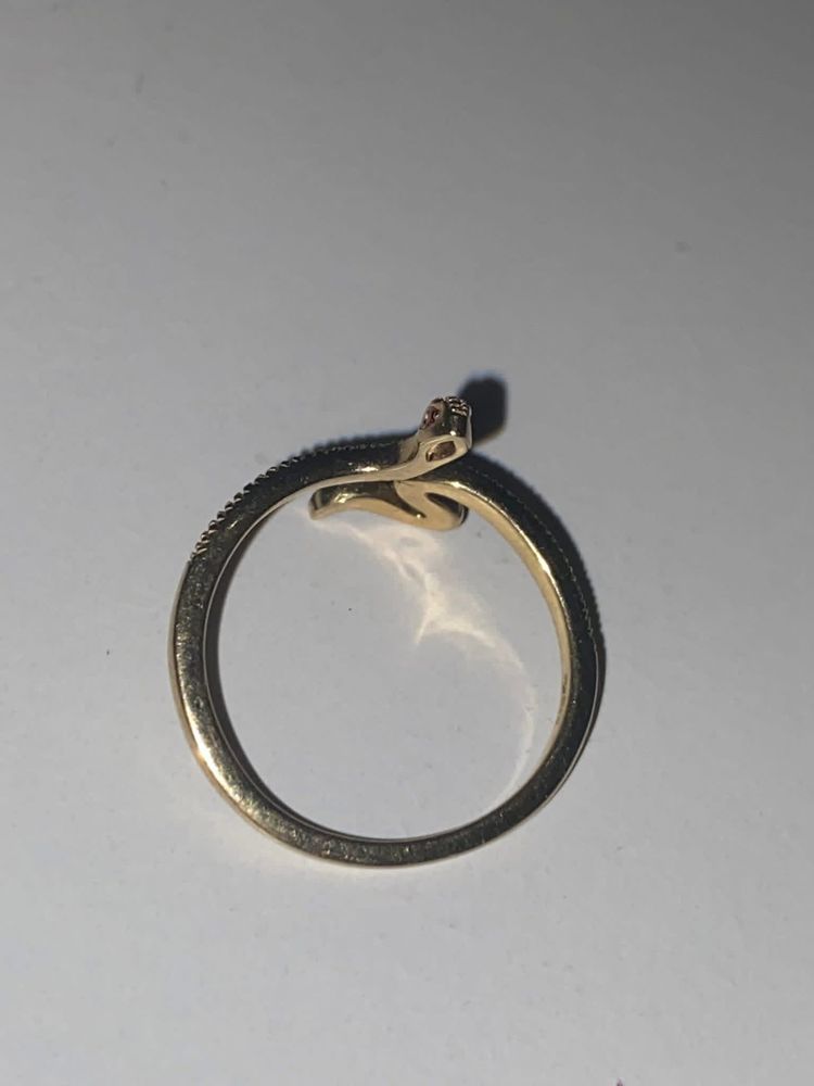 9ct Gold Snake-Shaped Ring 2