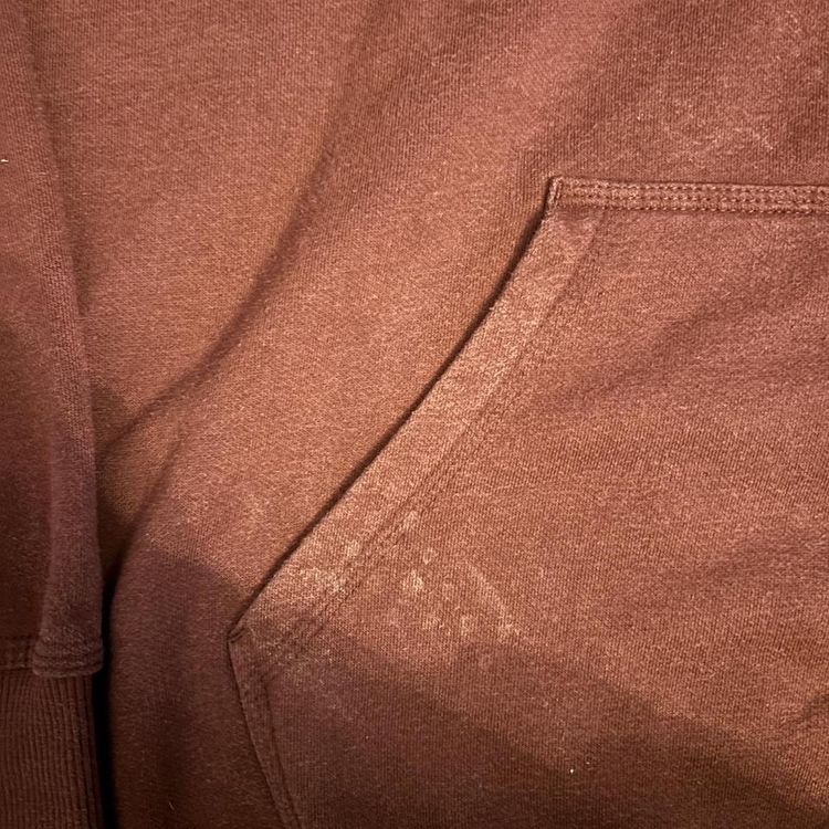 Mens burgundy vintage Champion sweater 4