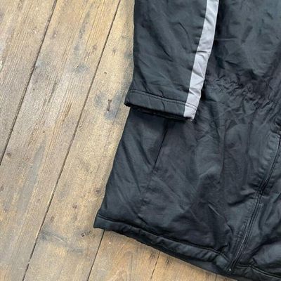 Nike Puffer Jacket Full Zip Vintage Y2K Sports Coat, Black, Mens XL 5