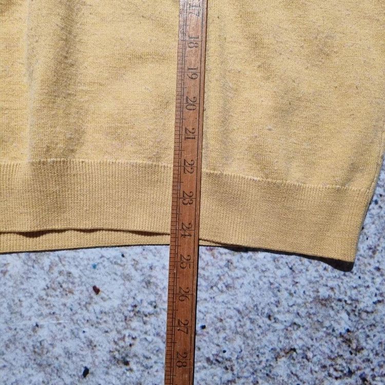 LACOSTE VNECK JUMPER SIZE 6 Yellow Orange image 5