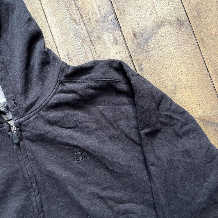 Starter Hoodie Full Zip Sweatshirt, Black, Mens XL image 3