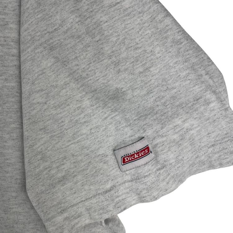 Vintage Dickies Workwear Pocket Tee Grey XL Baggy 3