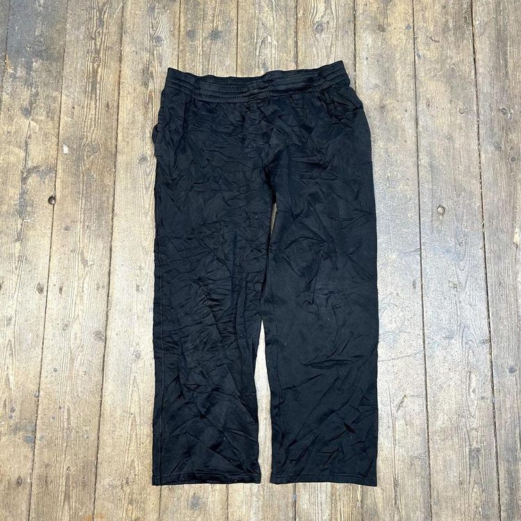 Champion Tracksuit Bottoms Y2K Vintage Sports Joggers, Black, Mens XL