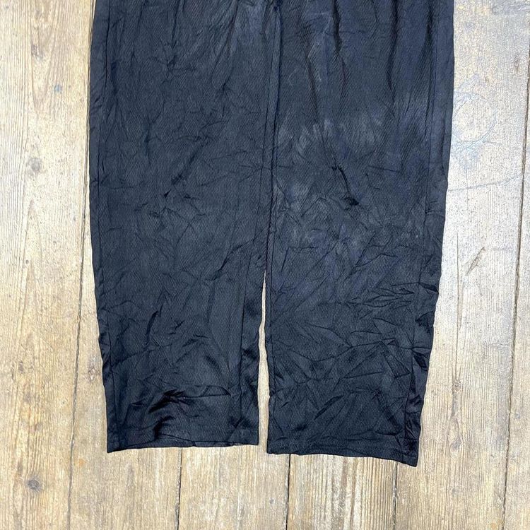 Reebok Tracksuit Bottoms Y2K Vintage Joggers, Black, Mens XL 2