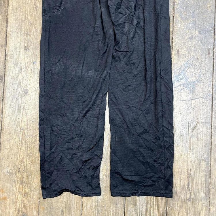 Reebok Tracksuit Bottoms Y2K Vintage Joggers, Black, Mens XL 7