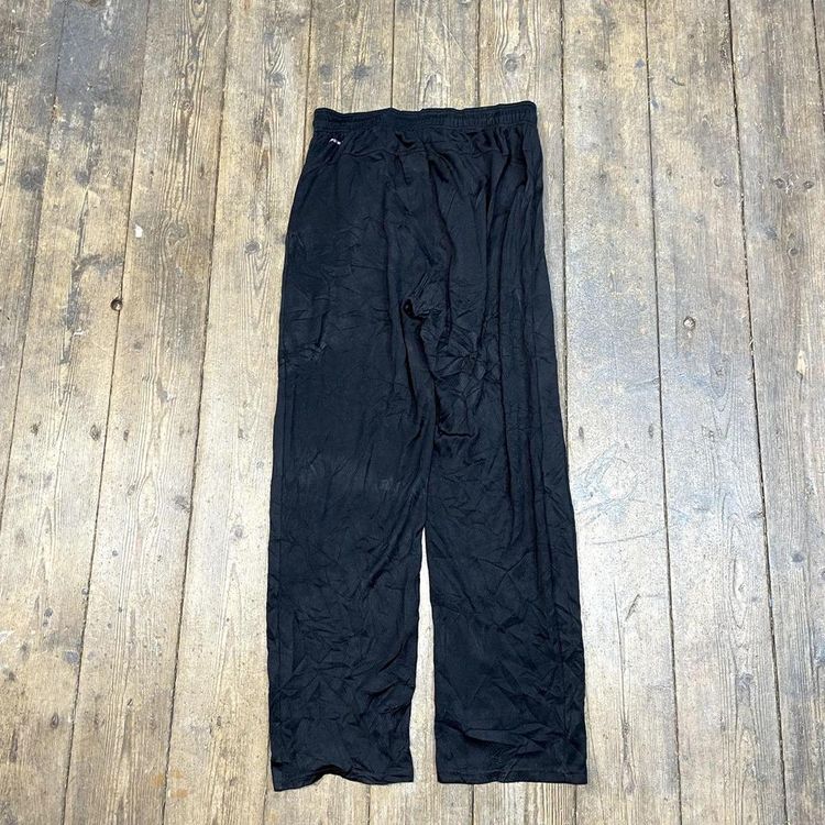 Reebok Tracksuit Bottoms Y2K Vintage Joggers, Black, Mens XL 6