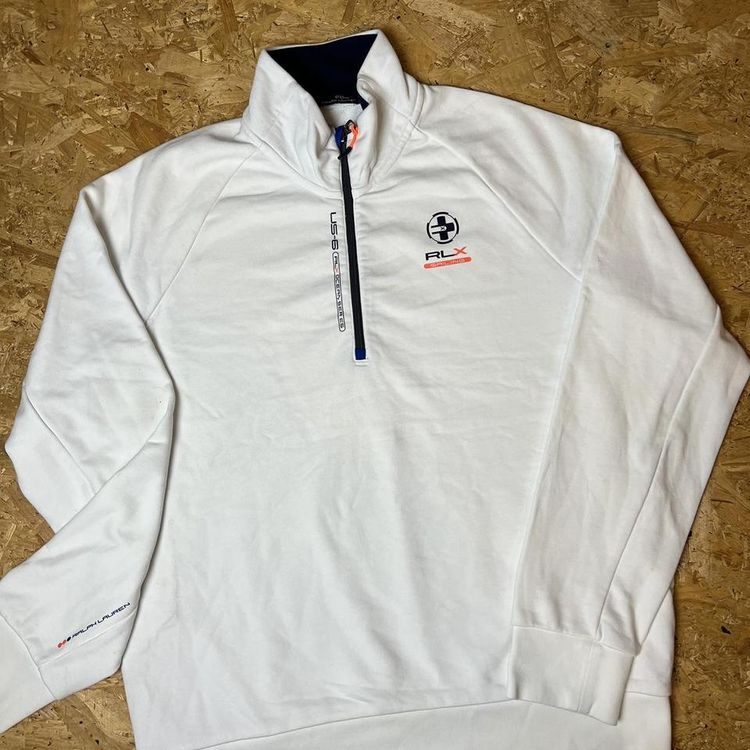 Vintage Polo Ralph Lauren Performance Quarter Zip Sweatshirt image 2