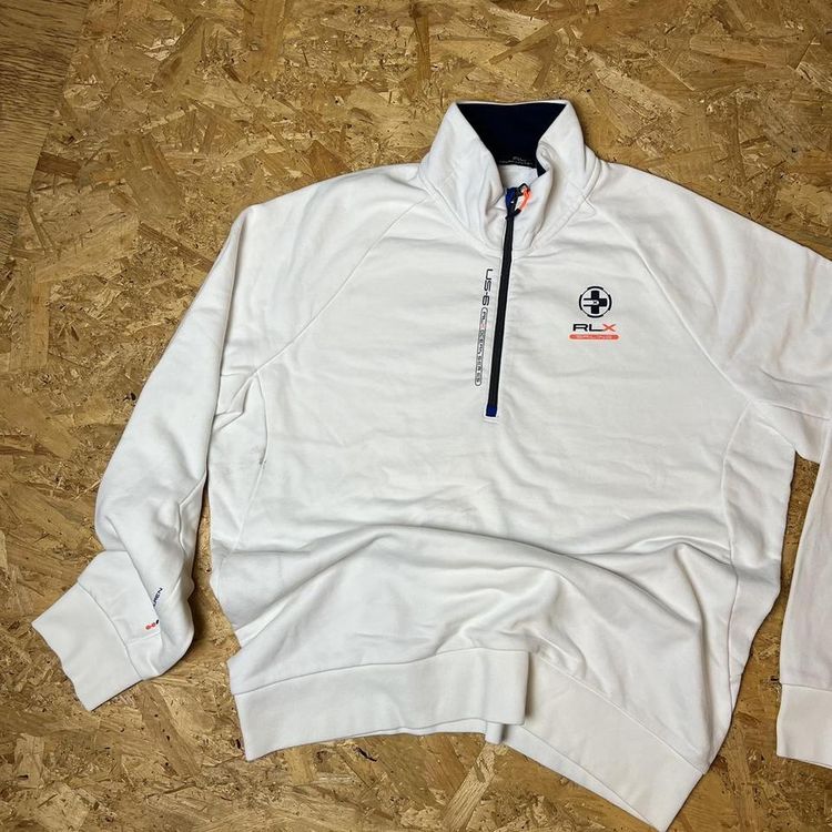 Vintage Polo Ralph Lauren Performance Quarter Zip Sweatshirt image 3