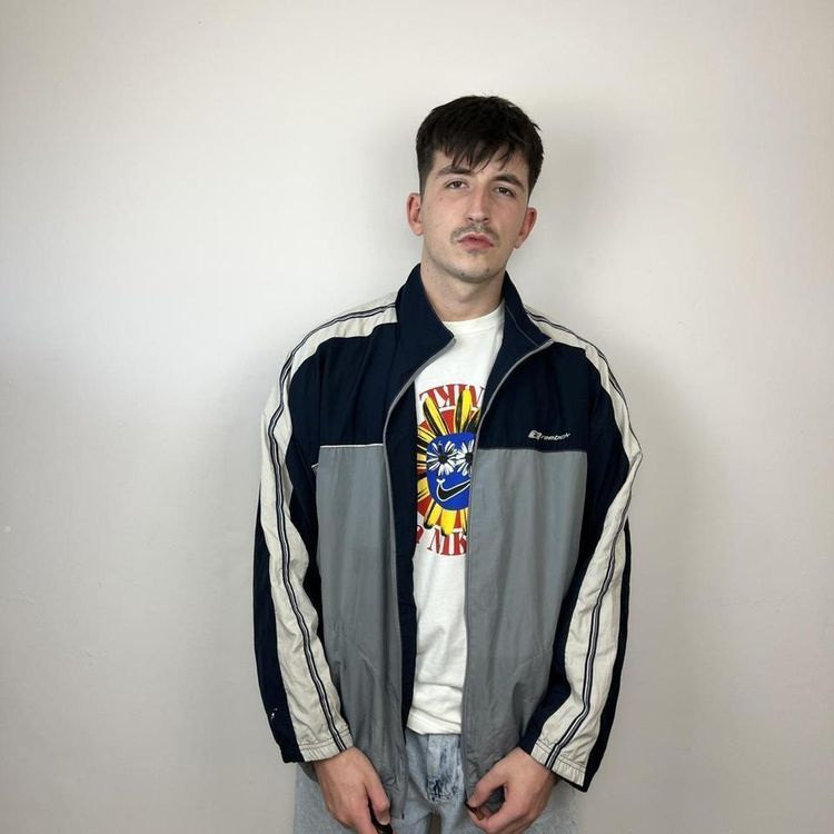 Reebok Vintage Grey reebok track jacket product image