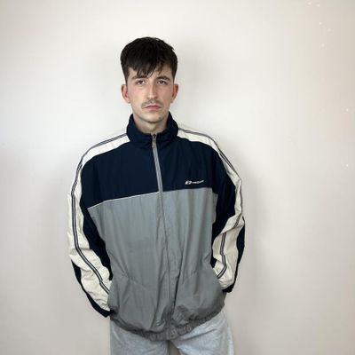 Vintage Grey reebok track jacket 2
