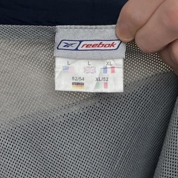 Vintage Grey reebok track jacket 4