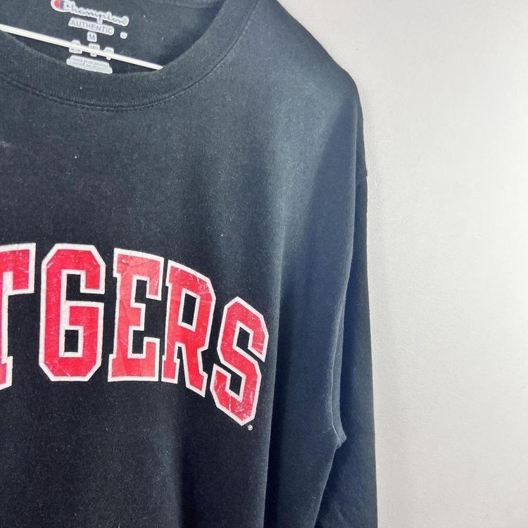 Vintage black champion t shirt 3