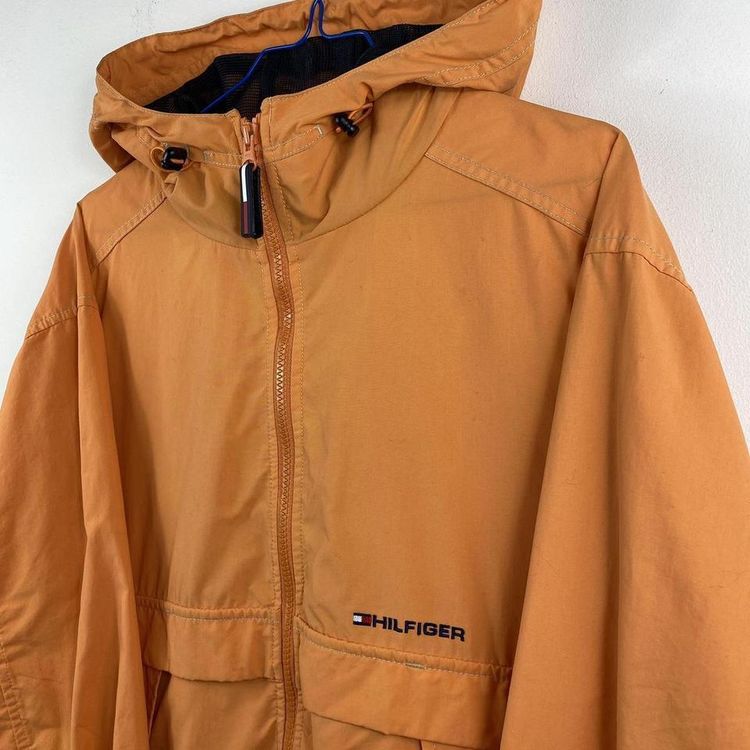 Orange 90s Tommy Hilfiger Coat 3