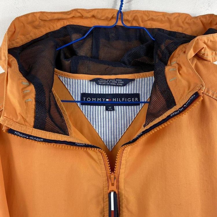 Orange 90s Tommy Hilfiger Coat 4