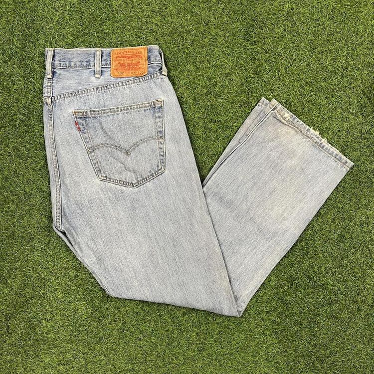 Light Blue Levis 501 jeans
