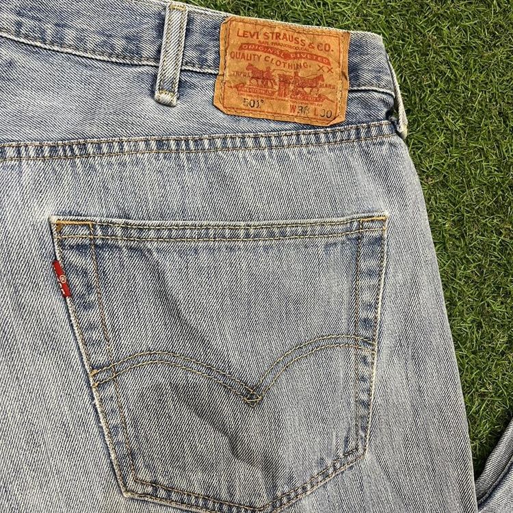 Light Blue Levis 501 jeans 2
