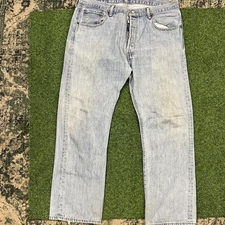 Light Blue Levis 501 jeans 3